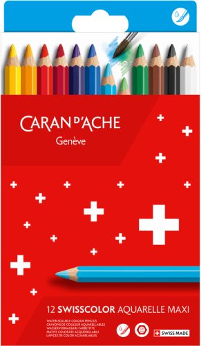 Caran d'Ache - Farbstifte Set, 19.5X11.5X1CM, Multicolor