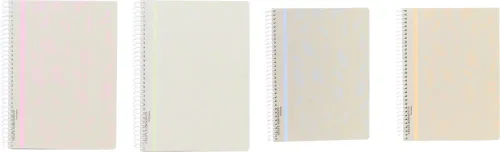 ANCOR Spiralbuch Ecocover A4 116083 ECOLOGIQUE,90g,liniert 80 Bl.
