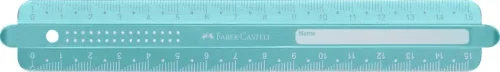 FABER-CASTELL Lineal 15cm 172015 Sparkle, bruchsicher