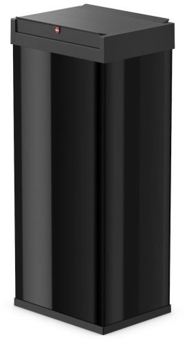 Hailo Schwingdeckel-Abfallbox Big-Box Swing Volumen 52 l, BxHxT 340 x 770 x 260 mm Behälter schwarz