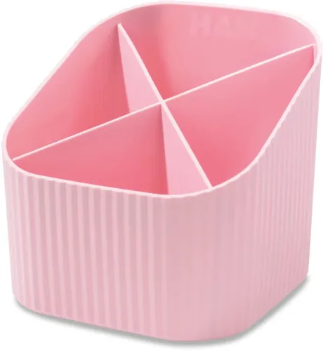 HAN Stiftek&ouml;cher Re-X-LOOP 17238-886 pastellrosa 4 F&auml;cher