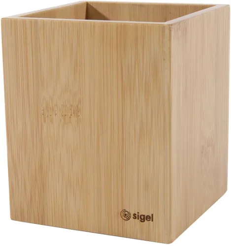 SIGEL Stiftek&ouml;cher Eyestyle SA204 bambus 9.8x9.8cm
