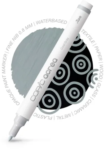COPIC Marker acrea 0.8mm 20077003 Cool Gray