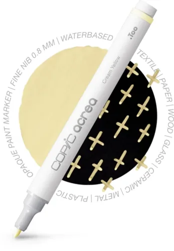 COPIC Marker acrea 0.8mm 20077016 Cream Yellow