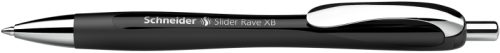 SCHNEIDER Kugelschreiber Slider Rave XB 132511 schwarz, nachf&uuml;llbar 0.7mm