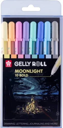 SAKURA Gelly Roll 0.50mm POXPGBMOO8 Moonlight Pastel 10 St&uuml;ck