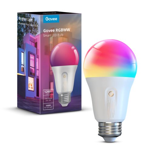 GOVEE Smart LED Leuchtmittel E27 H6009 Wifi & Bluetooth, 1200Lumen