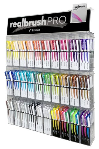 KARIN Real Brush Pen Pro 0.4mm 31C14 Plus 360 St&uuml;ck