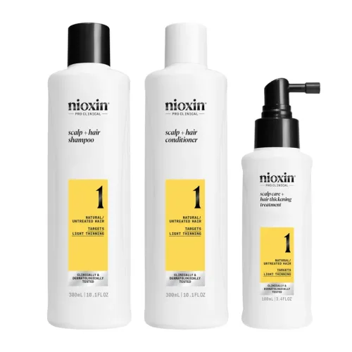 Nioxin System 1 Set 300 +300 +100 ml