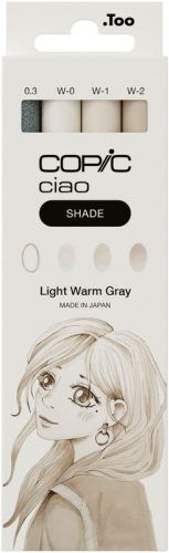 COPIC Marker Ciao Shade Set 22075421 Light Warm Gray 4 St&uuml;ck