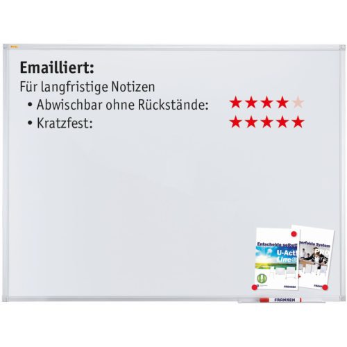 FRANKEN Whiteboard 120x180cm SC3205 X-tra!Line emailliert