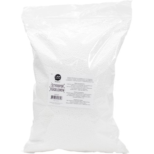 I AM CREATIVE Styropork&uuml;gelchen 5lt 2520.09 weiss, 3mm