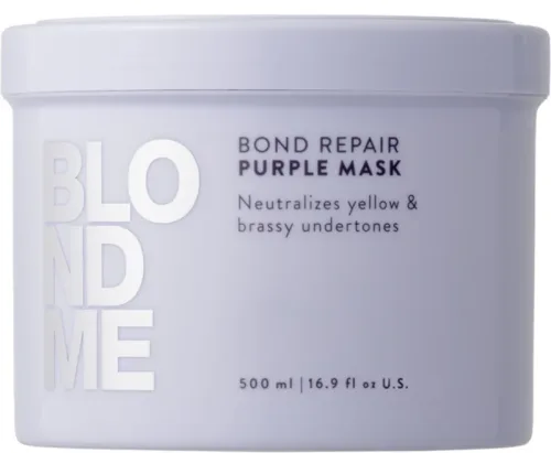 Schwarzkopf BlondMe Bond Repair Purple Mask 500 ml