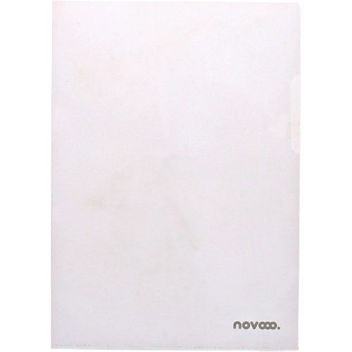 NOVOOO Pro Sichtmappen 120my A4 400197754 transparent genarbt 25 St&uuml;ck