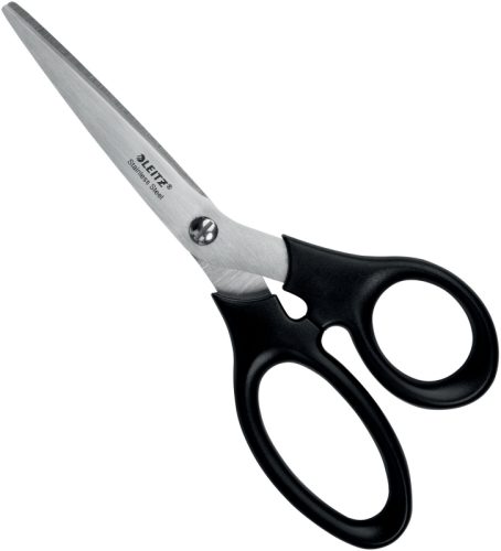LEITZ Edelstahl Schere 18.5cm 5424-00-95 schwarz
