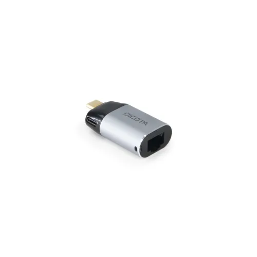 DICOTA USB-C to Ethernet Adapter D32048 with PD (100W)