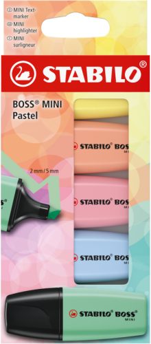 STABILO Boss mini 2-5mm 07/5-2-02 Etui 5 St&uuml;ck