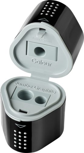 FABER-CASTELL Spitzer Grip 2001 283899 schwarz