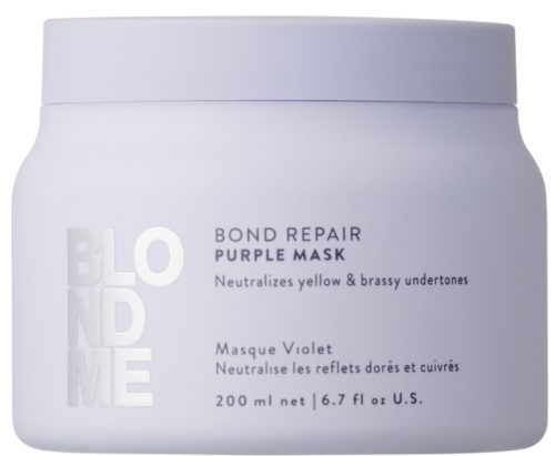 Schwarzkopf BlondMe Bond Repair Purple Mask 200 ml