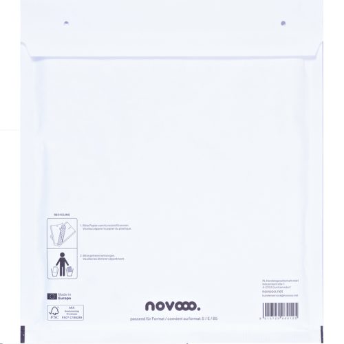 NOVOOO Luftpolstertasche Mix E-1712140 weiss, 220x265mm 100 St&uuml;ck