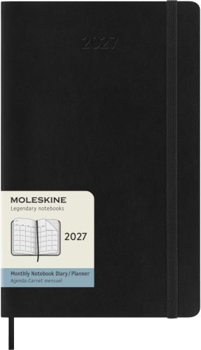 MOLESKINE Agenda Classic Large 2026 DSB12MN3Y26 1M/2S schwarz SC 13x21cm