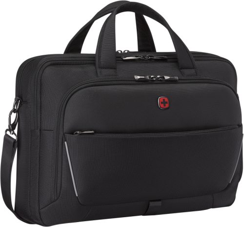 WENGER Laptop Briefcase 16 - 17inch 653498 Meteor Brief Black