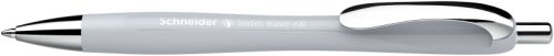 SCHNEIDER Kugelschreiber Slider Rave XB 132512 silbergrau,Trend Edition 0.7mm