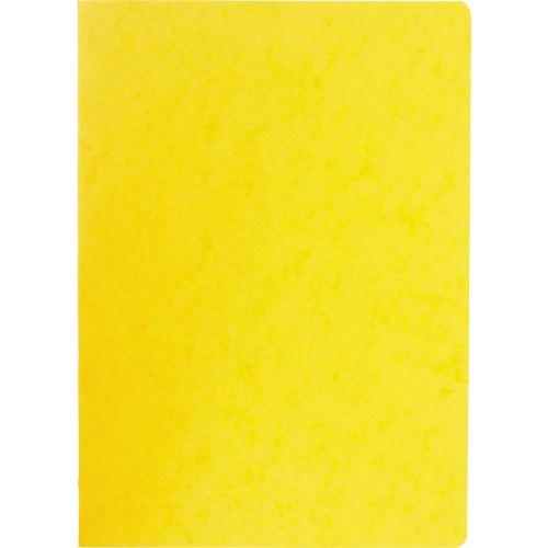 NOVOOO Pressspanheft gelb A4 729790 4mm kariert, 80g 48 Blatt