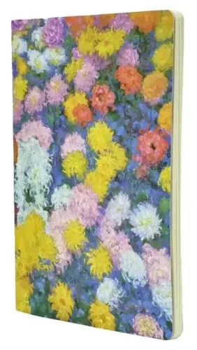 PAPERBLANKS Notizheft A5 CBD6271 Chrysanthemen liniert 80 S.