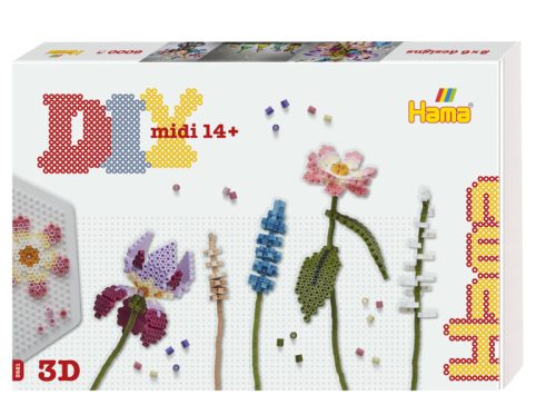 HAMA B&uuml;gelperlen Set Midi 3622 Blumenstrauss