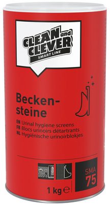 CLEAN AND CLEVER Beckensteine SMA75 1kg 9289 Urinstein- und Kalkablagerung