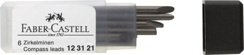 FABER-CASTELL Zirkelminen 25mm 123121 6 St&uuml;ck, Dose