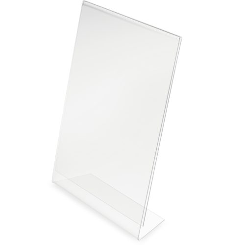 DEFLECTO, DEFLECTO Tischaufsteller Acryl A5 47501 schr&auml;g, hoch