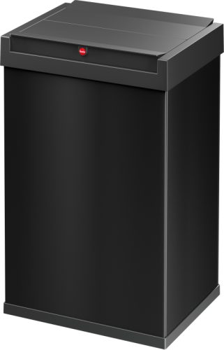 Hailo Schwingdeckel-Abfallbox Big-Box Swing Volumen 35 l, BxHxT 340 x 500 x 260 mm Behälter schwarz