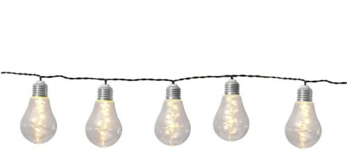 STAR TRADING Solar Lichterkette 12.480-10 transparent, LED 1,8m