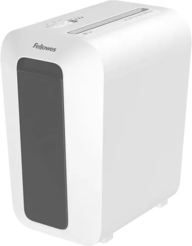 FELLOWES Aktenvernichter Powershred 100110076 LX65, P-4, 22Lt, weiss