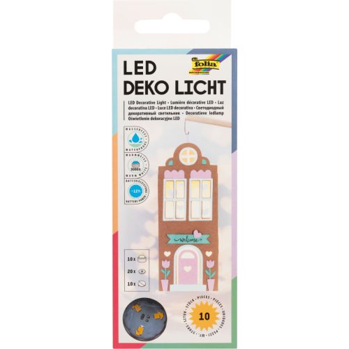 FOLIA Deko-Licht LED 983 10 St&uuml;ck