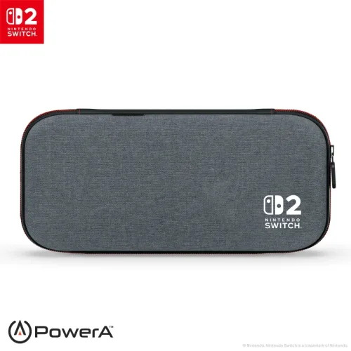 POWER A Slim Protection Case NSCS0528-01 NSW2, Dark Heather Grey