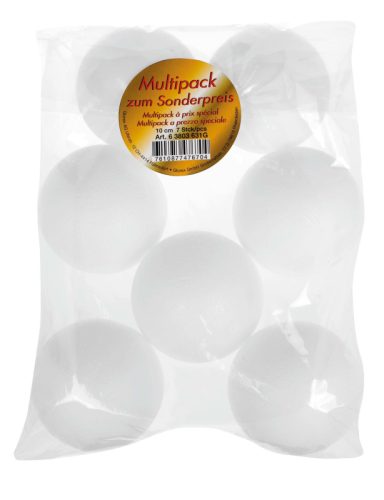 GLOREX Styroporkugeln 10cm 63803631G 7 St&uuml;ck