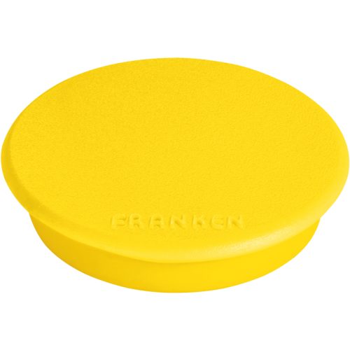 FRANKEN Haftmagnete 24mm HM20 04 gelb 10 St&uuml;ck