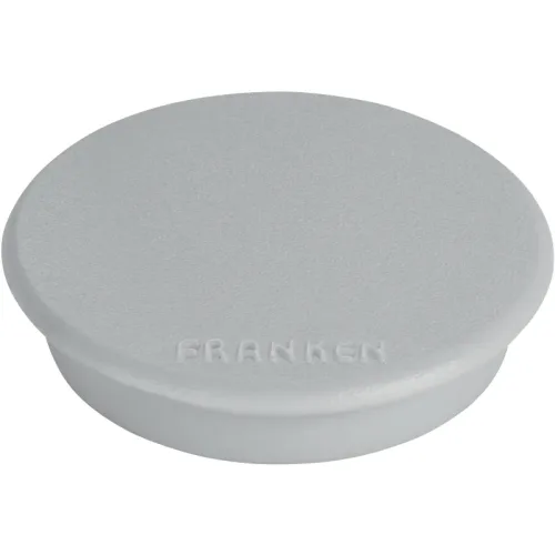 FRANKEN Haftmagnete 24mm HM20 12 grau 10 St&uuml;ck