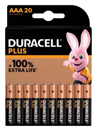 DURACELL Plus Power 4-020146 AAA/LR03 20 St&uuml;ck
