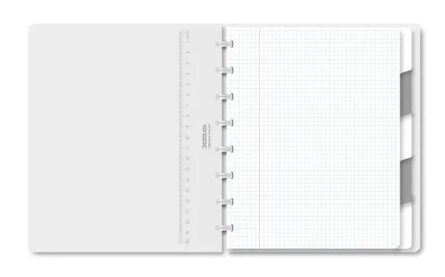 ADOC Notizheft Pap-Ex A5 3044.201 kariert transparent