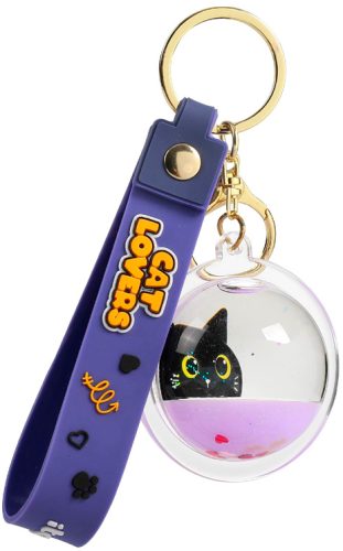 I-TOTAL Schl&uuml;sselanh&auml;nger Kugel XL2793A Black Cat