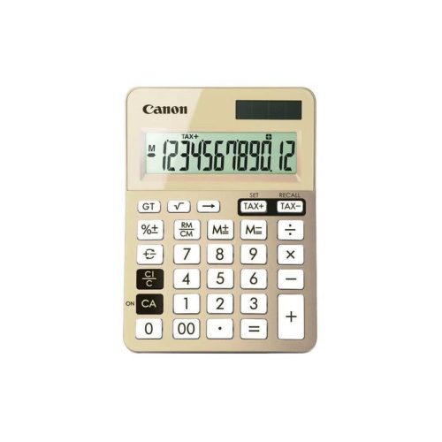 CANON Tischrechner LS-123K CALS123KGL D gold