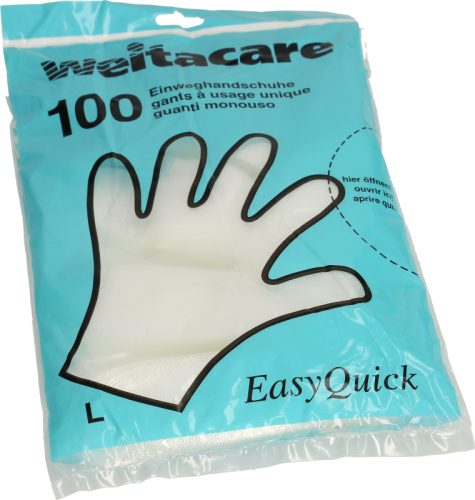 WEITA Handschuh Herren Easy Quick 270591 Strong, transparent 100 St&uuml;ck