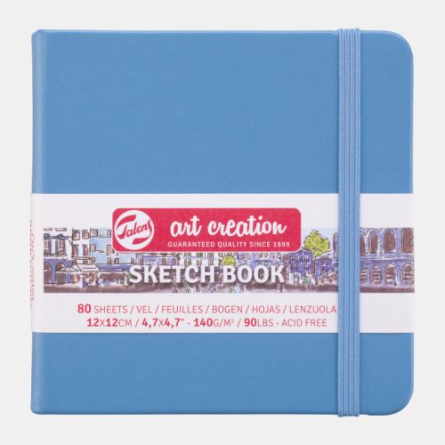 TALENS Sketchbook 12x12xcm 9314214M seeblau 80 Seiten