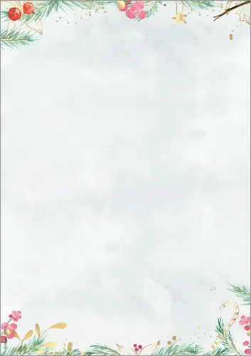 SIGEL Weihnachtsmotiv-Papier A4 DP608 Magic Watercolor 25 St&uuml;ck