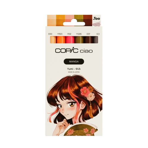 COPIC Marker Ciao Manga Set 22075595 Yumi 6 St&uuml;ck