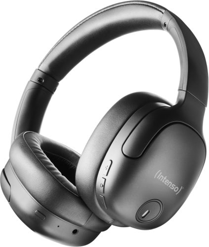 INTENSO Overear Headphones TWS 3740400 Bluetooth, Hybrid ANC Black